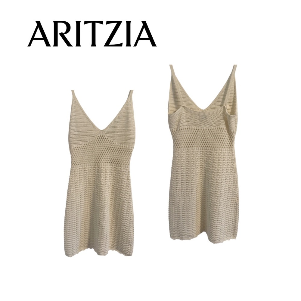 Aritzia Crochet Mini Dress